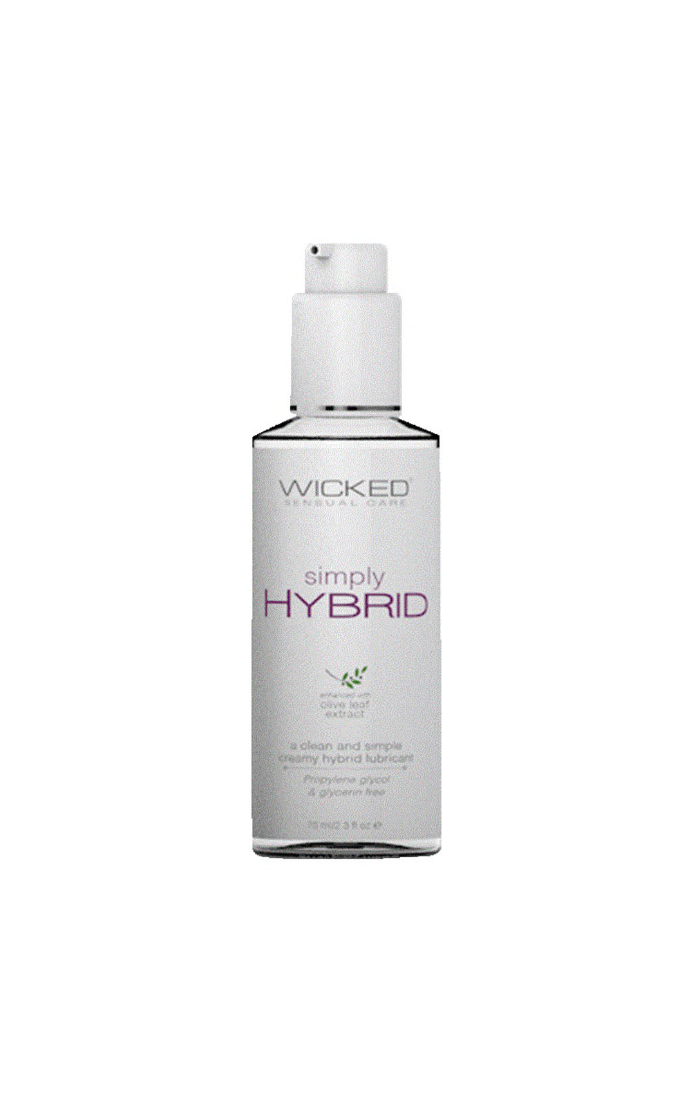 Wicked Simply Hybrid Lubricant 70ml Water & Silicone Blend Secondary image