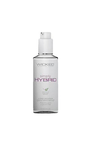 Wicked Simply Hybrid Lubricant 70 ml Water & Silicone Blend Hybrid Lube