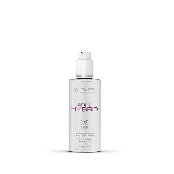 Wicked Simply Hybrid Lubricant 70ml Water & Silicone Blend > Lube > Hybrid Main image