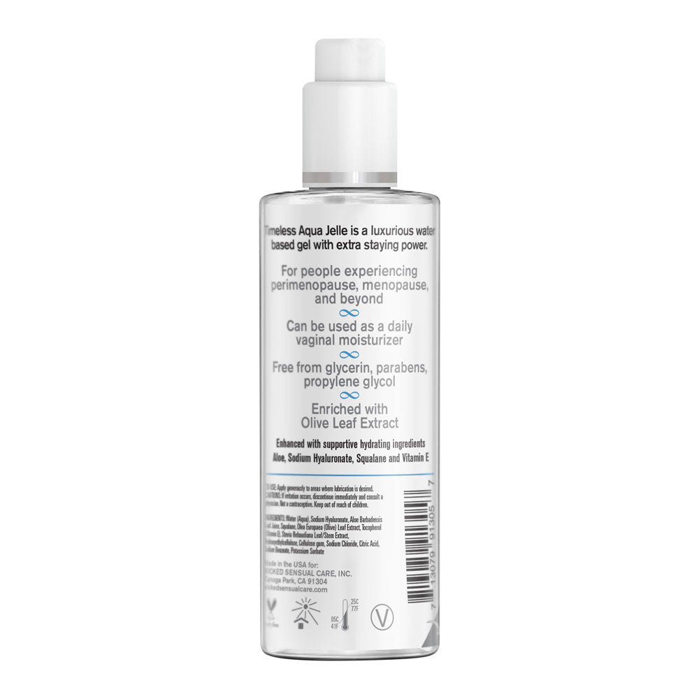 Wicked Simply Timeless Aqua Jelle Lubricant 120ml Secondary image