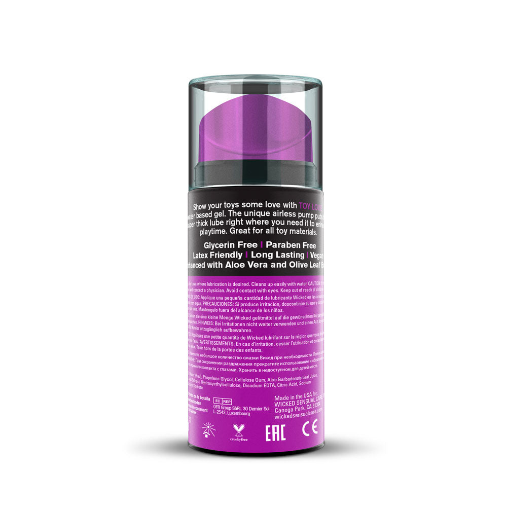 Wicked Toy Love Glycerin Free Water Based Lubricant 100ml Secondary image