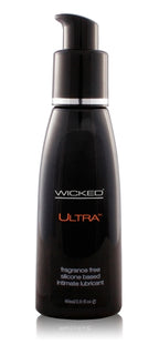 Wicked Ultra Silicone Lubricant 60ml 2 Ounce Bottle > Lube > Silicone