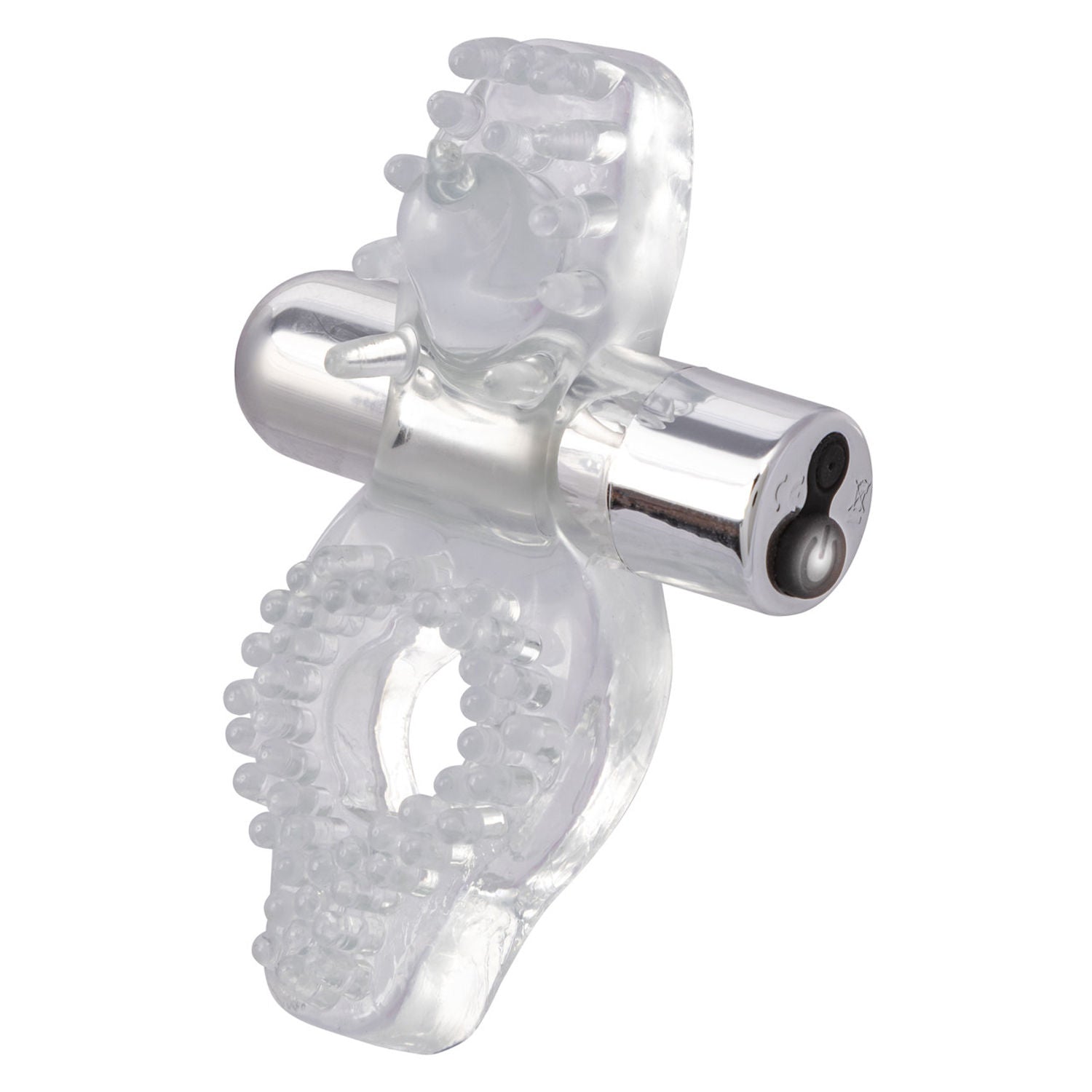 Wireless Passion Enhancer Rechargeable Clear Adult Intimacy Toy Cock Rings Vibrating