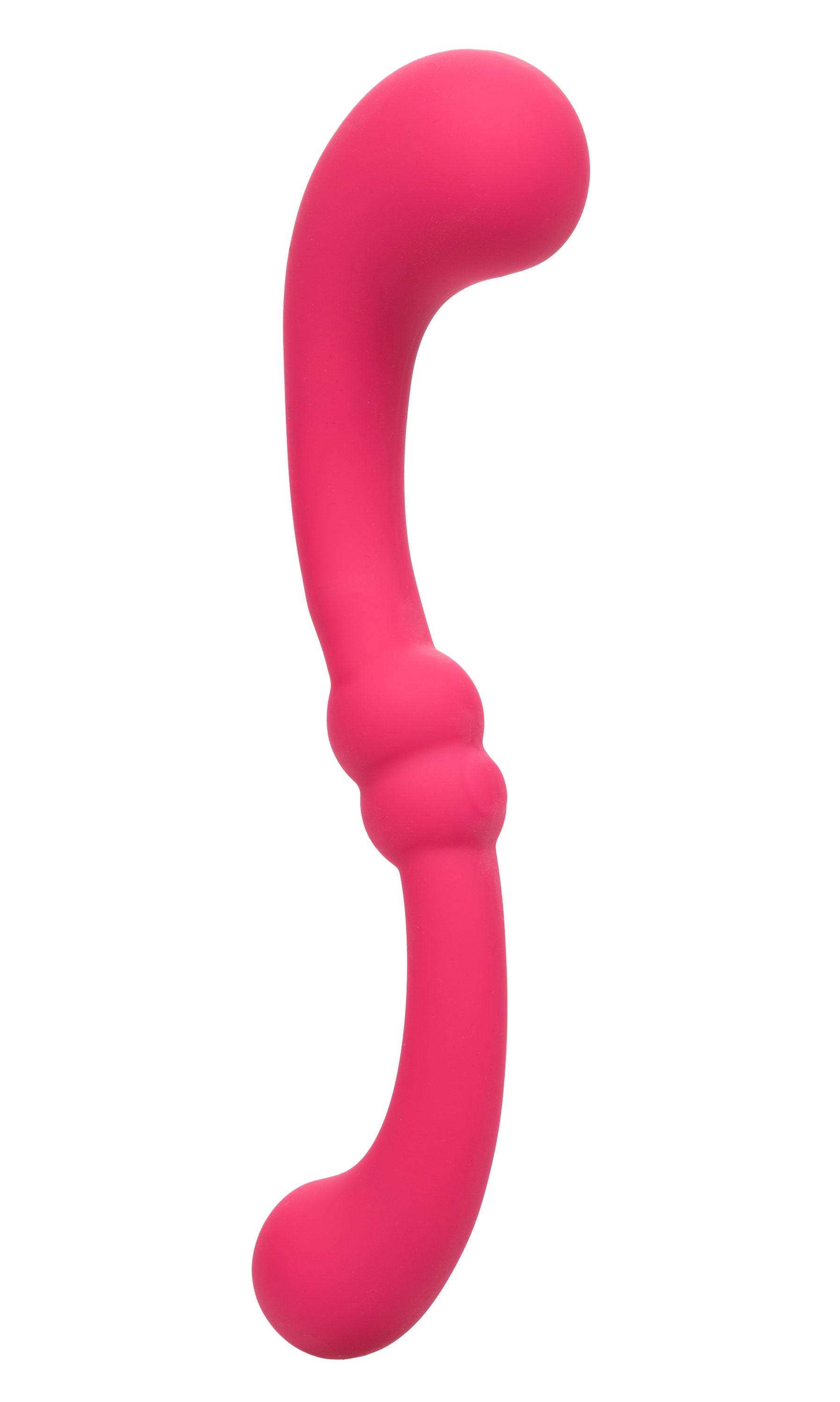 Pretty Little Wands Curvy Slim Pink Silicone Massager with 10 Speeds > Vibrators > Standard Vibrators