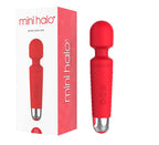 Mini Halo Wireless Wand Massager with 20 Speeds