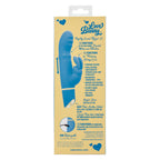 Love Bunny Beaded G Bunny Blue Silicone Waterproof Vibrator 7.5 Inch Blue > Sex Toys For Ladies > G-Spot Vibrators