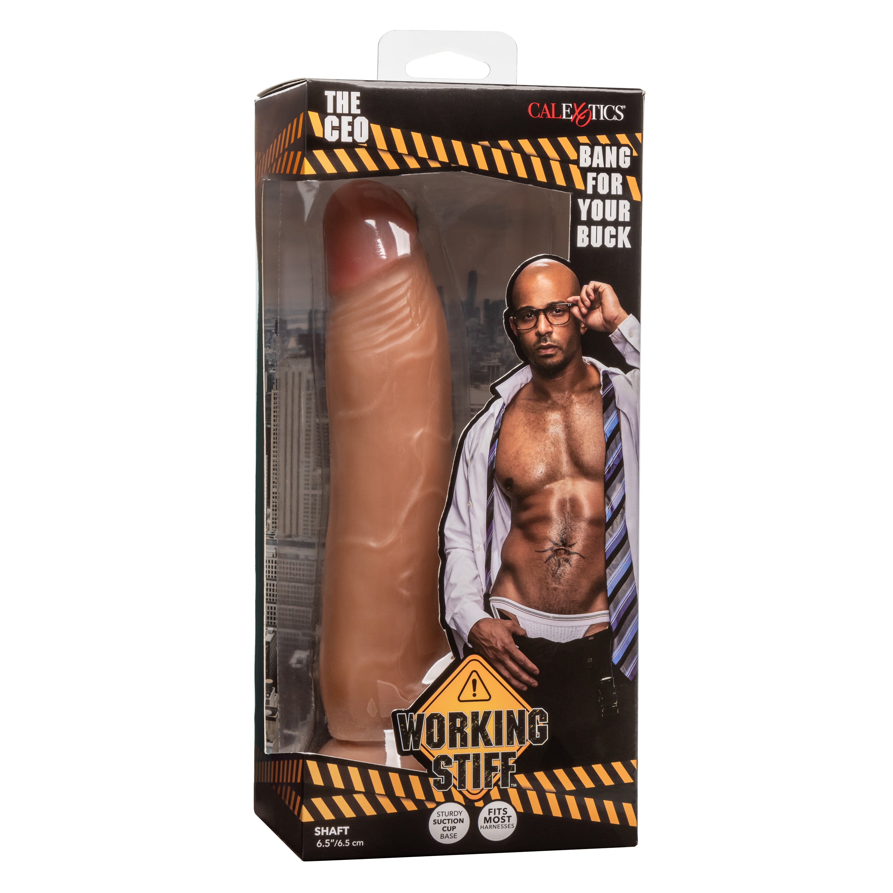 Working Stiff The CEO Realistic Firm Dong with Suction Cup Base 6.5 Inch Flesh Tone Dongs Realistic