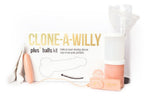 Clone-A-Willy Plus With Balls (Light Tone) > Dildos > Mould Your Own Kits