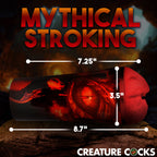 Creature Cocks Dragon Snatch (Red) – Scaly Masturbator > Sex Toys For Men > Masturbators > Fantasy