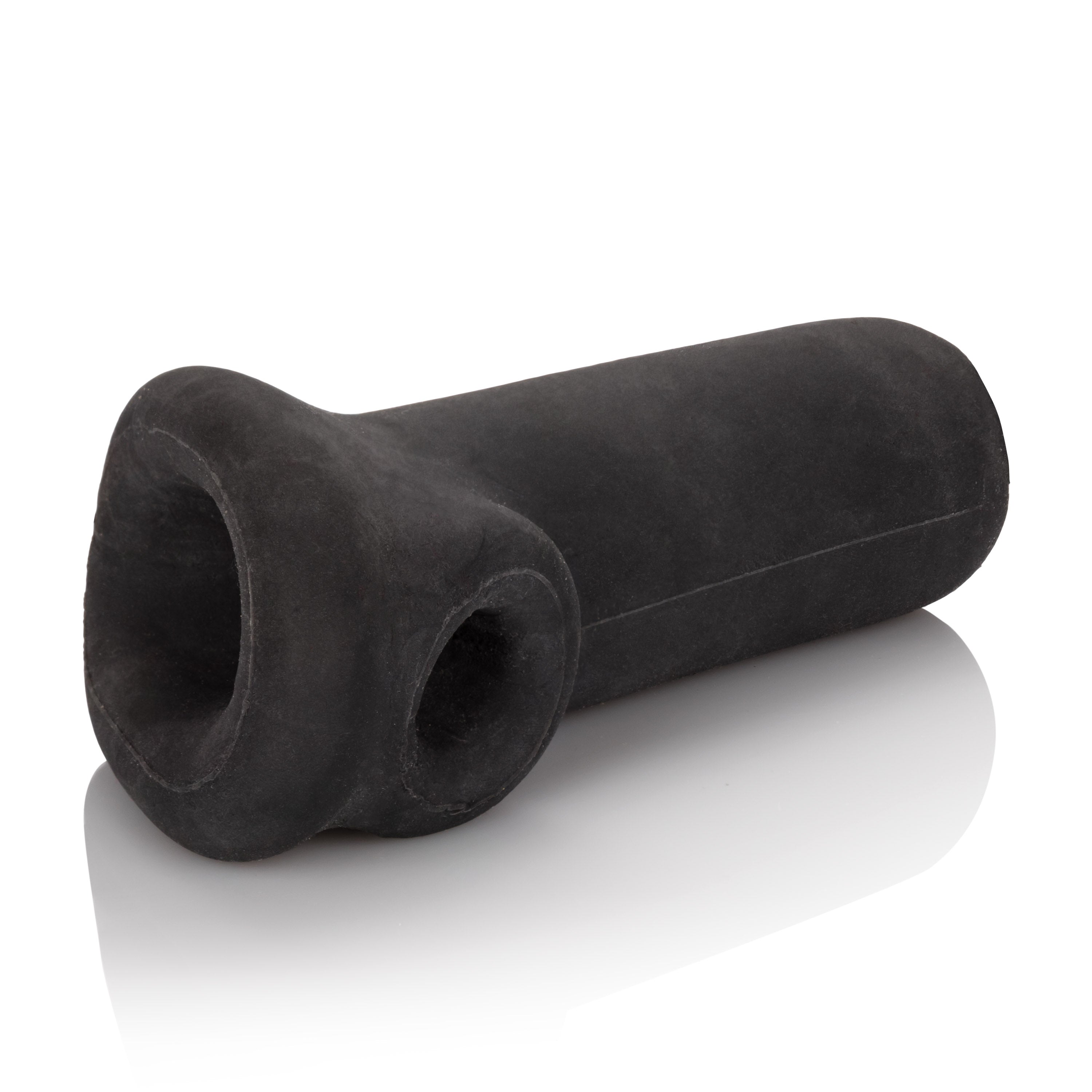 Colt Slammer Black PureSkin Penis Extender Sleeve with Supportive Scrotum Strap SLEEVES