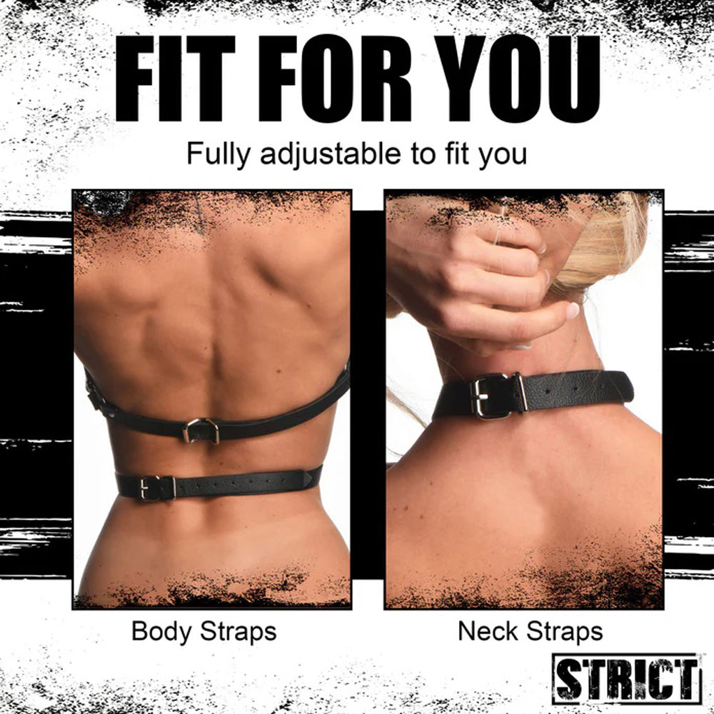 Female Body Harness Black Size L/XL > Clothes > Womens Harnesses