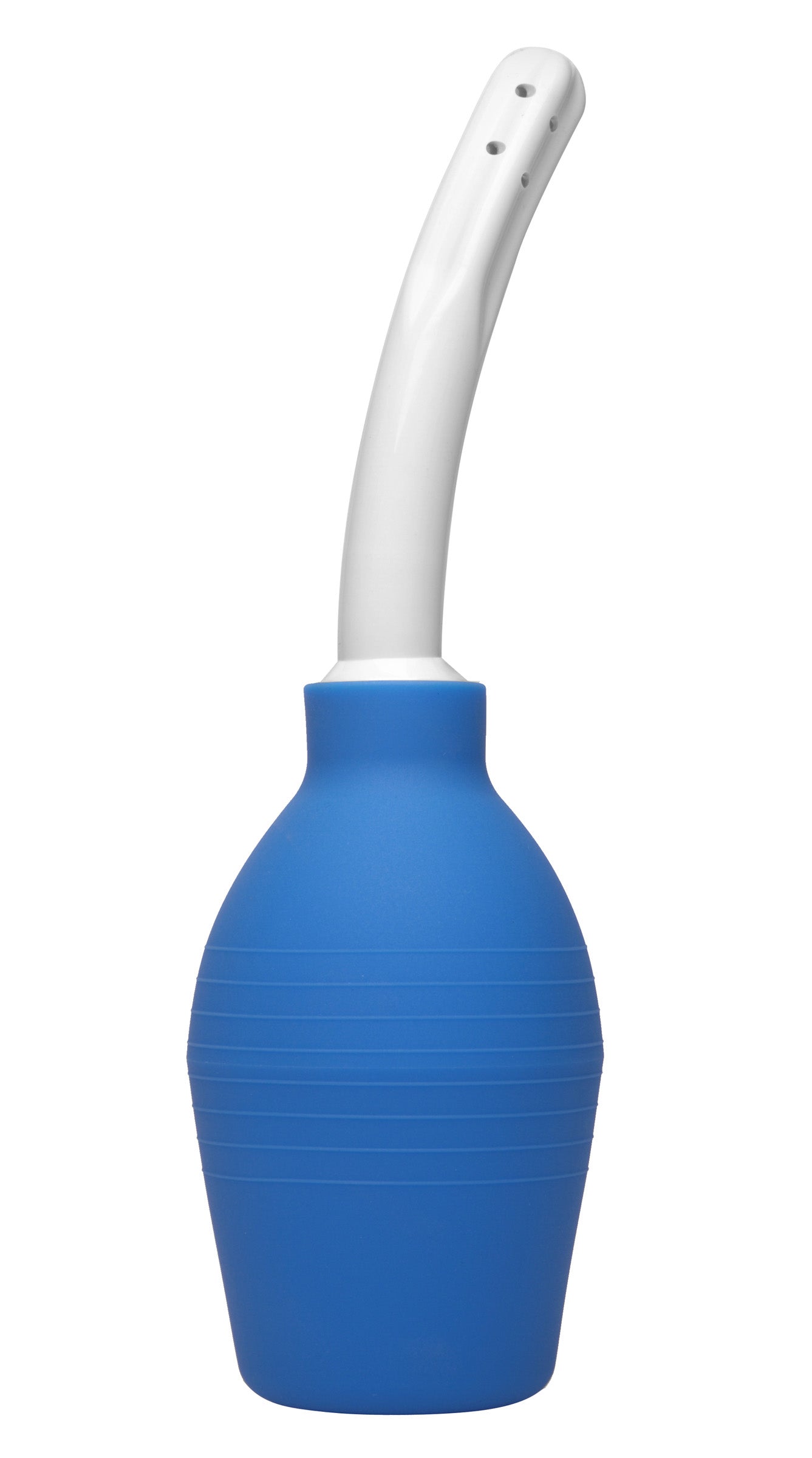 Deluxe Enema Bulb Blue - 10 Oz Cleansing Bottle 5.25 In Blue > Essentials > Douches