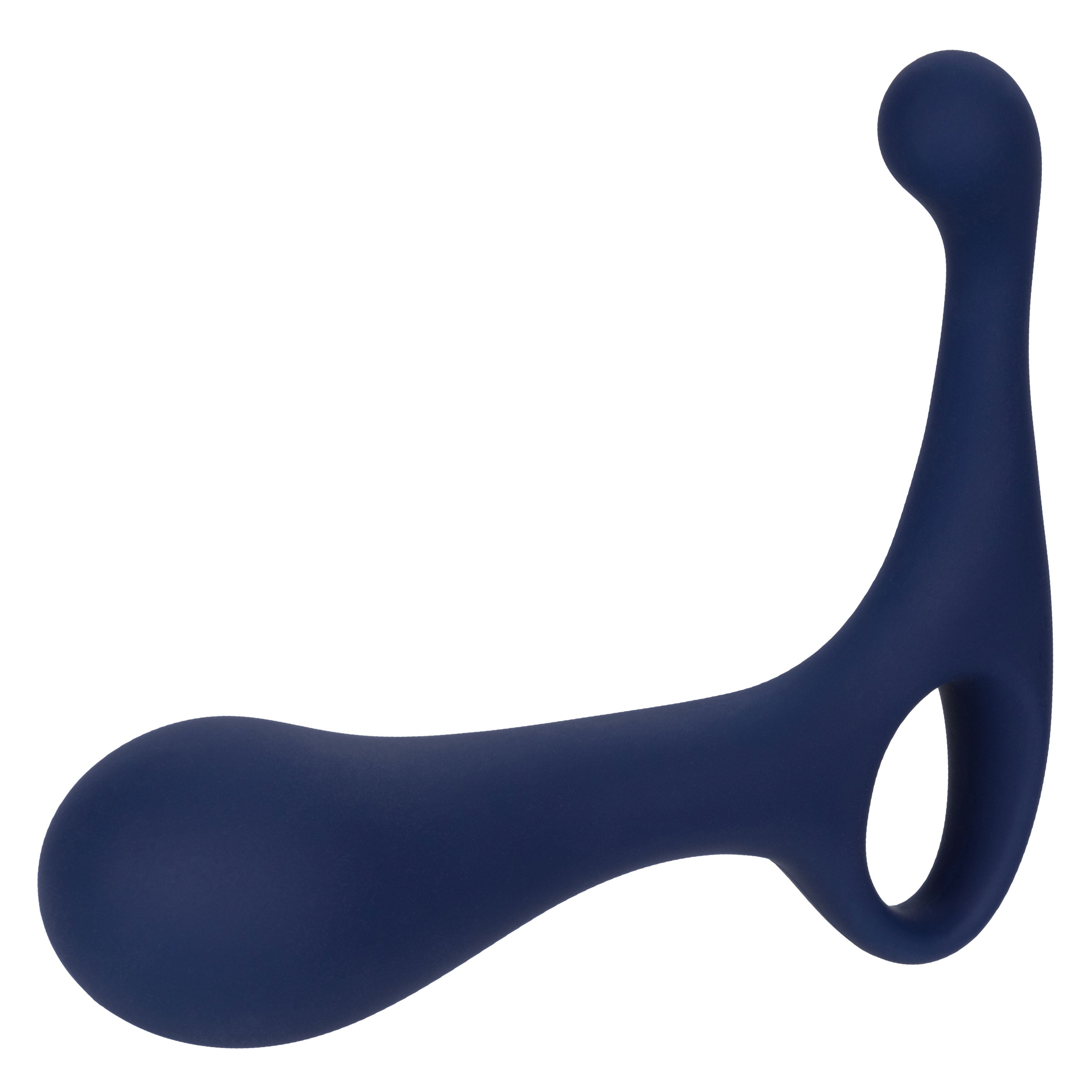 Viceroy Direct Probe Ultra-Soft Silicone Ergonomically Curved Bendable 4.75 x 3.5 Inch Blue > Anal Range > Prostate Plugs