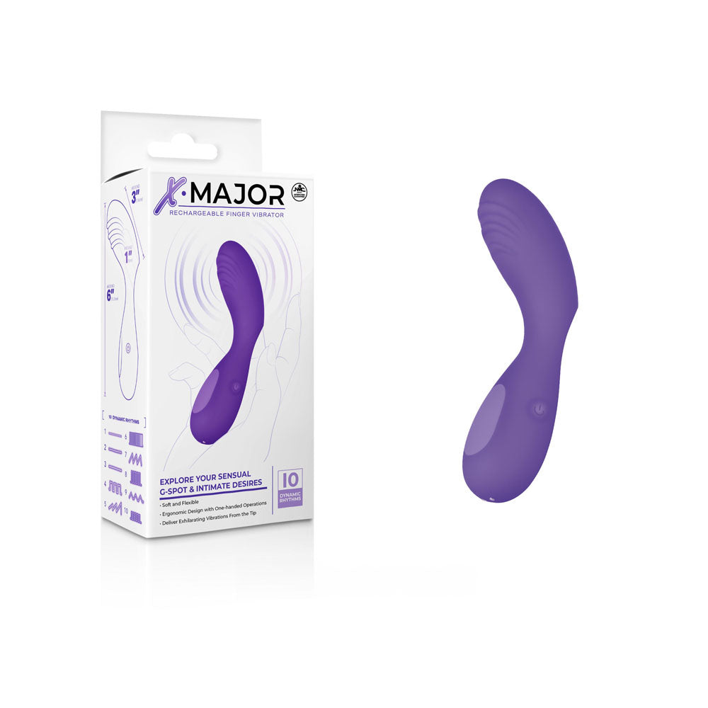 Rechargeable Finger Vibrator – Soft Flexible One-Handed Operation > Vibrators > Finger Vibrators Main image
