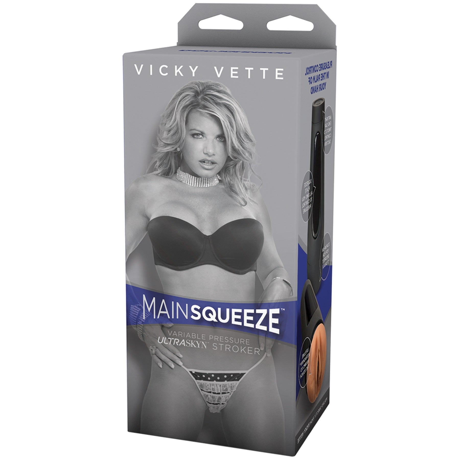 Vicky Vette Main Squeeze – Squeezable Grip Masturbator Sleeve > Sex Toys For Men > Masturbators > Pornstar