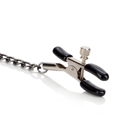 First Time Fetish Adjustable Nipple Clamps with Soft Pads > Bondage Gear > Nipple Clamps