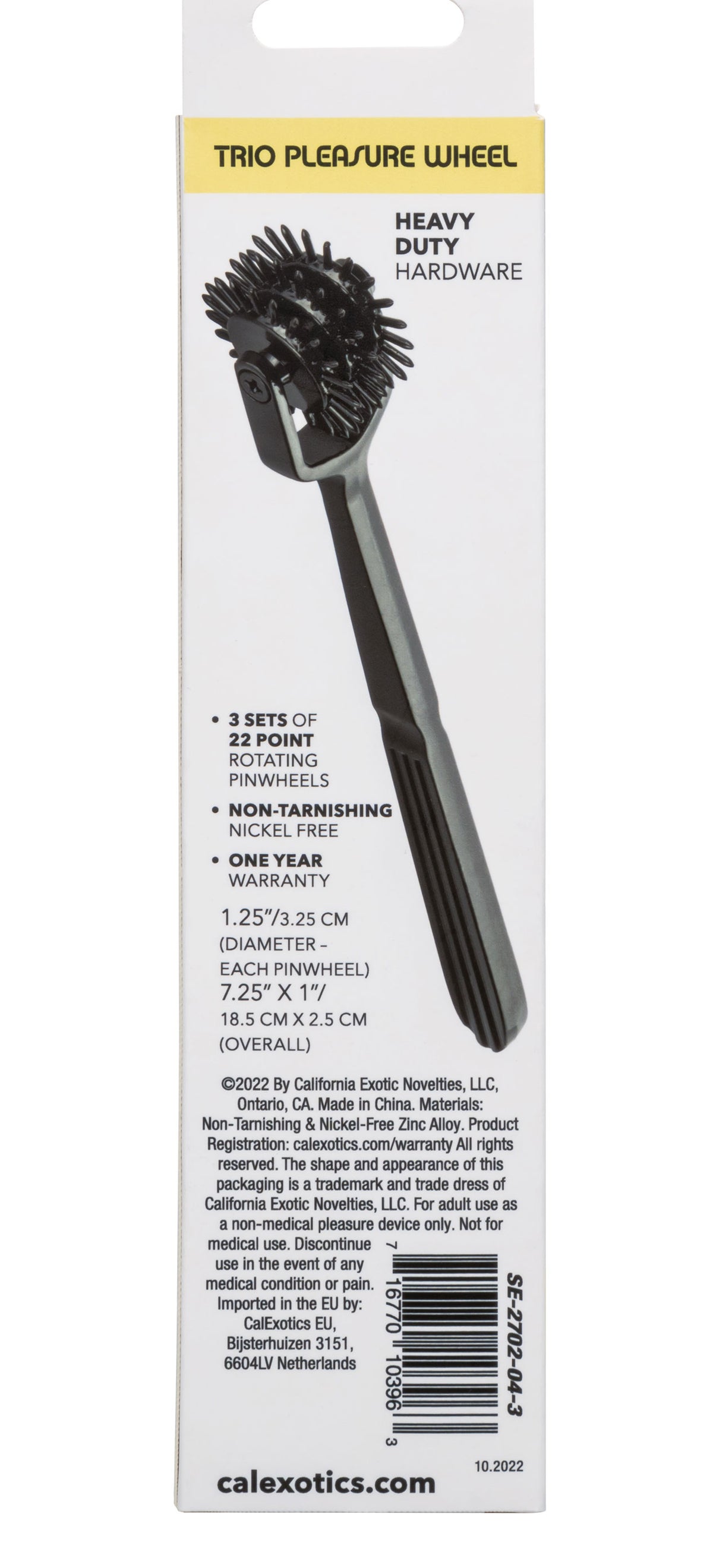 Boundless Trio Pleasure Wheel > Bondage Gear > Medical Instruments