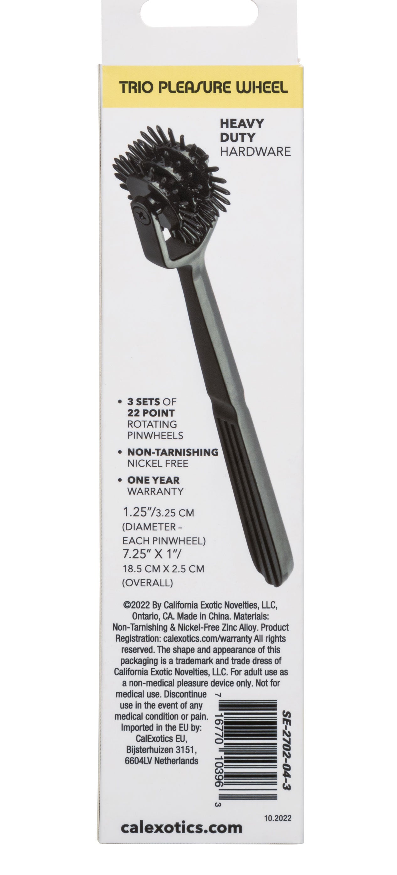 Boundless Trio Pleasure Wheel > Bondage Gear > Medical Instruments