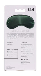 Indica Emerald Green – Satin Blindfold > Bondage Gear > Blindfolds