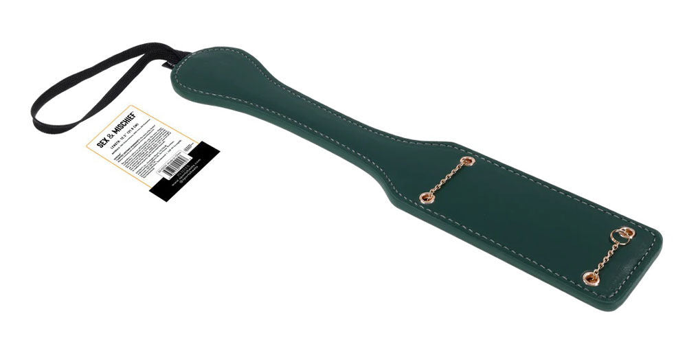 Indica Chain Impressions Paddle (Green) – Luxury Paddle Secondary image