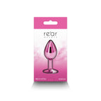 Rear Assets Round Gem Metal Butt Plug – Anal Plug with Jewel Base (Small, Medium) > Anal Range > Jewel Butt Plugs