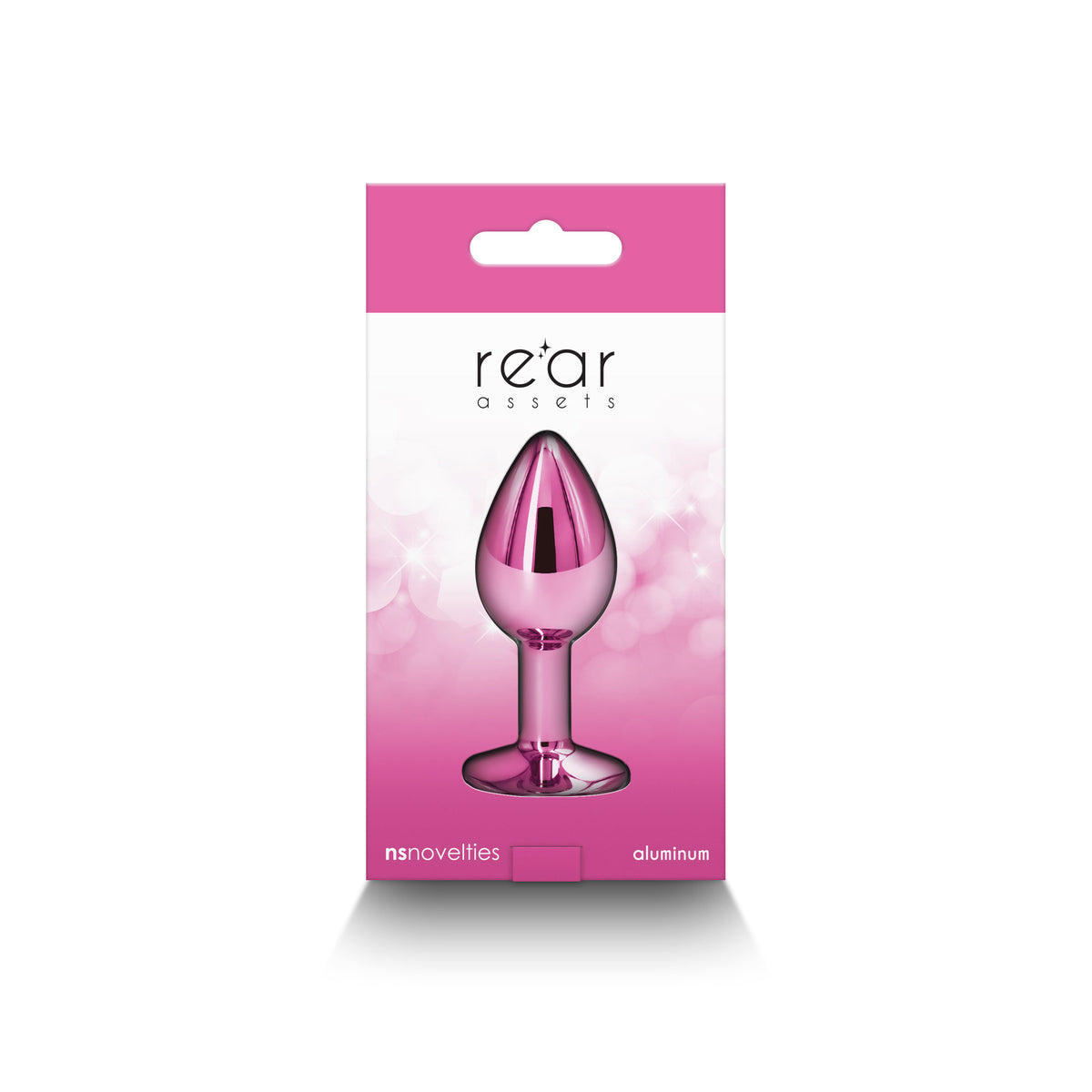 Rear Assets Round Gem Metal Butt Plug – Anal Plug with Jewel Base (Small, Medium) > Anal Range > Jewel Butt Plugs