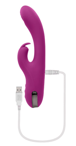 Playboy Pleasure THUMPER Velvet Silicone Rabbit Vibrator VIBRATORS-RABBIT