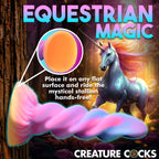 Moon Rider Glow in the Dark Unicorn (Colorful Sunburst) – Vibrant Glow Dildo 7 Inches > Dildos > Fantasy