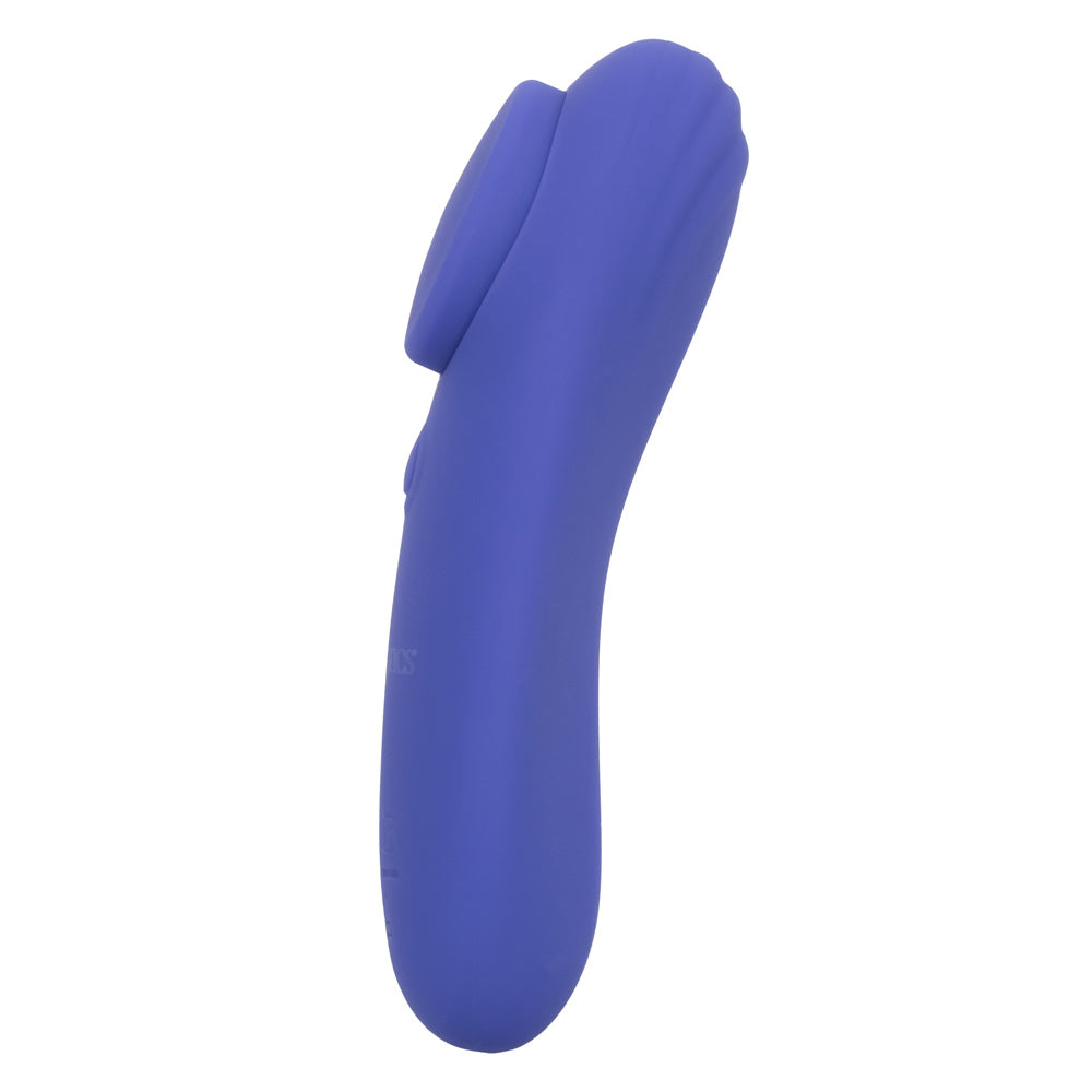 CalExotics Connect™ Panty Teaser App-Based Pleasure Device in Purple Silicone with 9 Vibration Functions and Waterproof Design Panty Vibrators