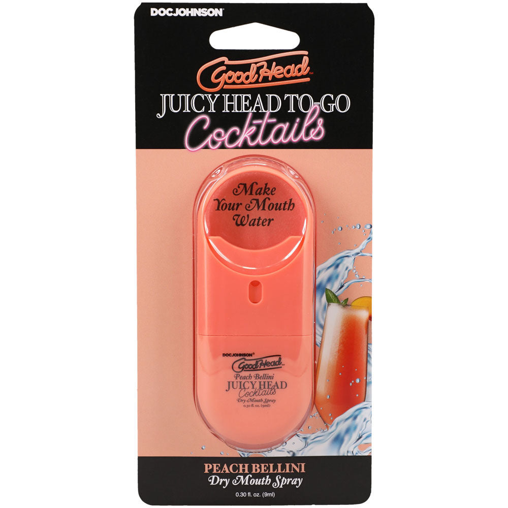 GoodHead Juicy Head Peach Bellini Dry Mouth Spray 0.3oz (9ml)