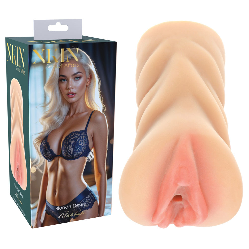 XKIN Secret Affairs - Alessia - 12 cm Vagina Stroker Flesh > Sex Toys For Men > Masturbators > Manual Main image