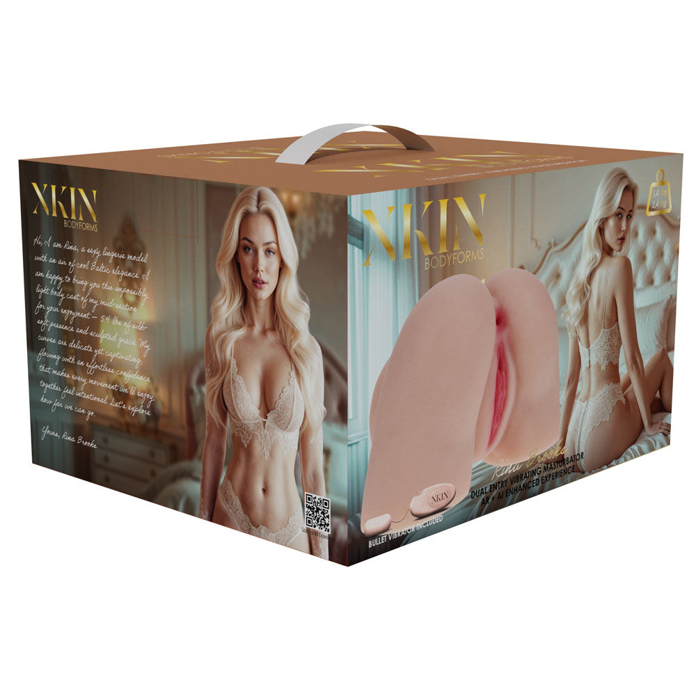 XKIN Bodyforms Rina Brooks Doggy-Style Torso Masturbator – Lightweight Silicone > Sex Toys For Men > Masturbators > Vibrating