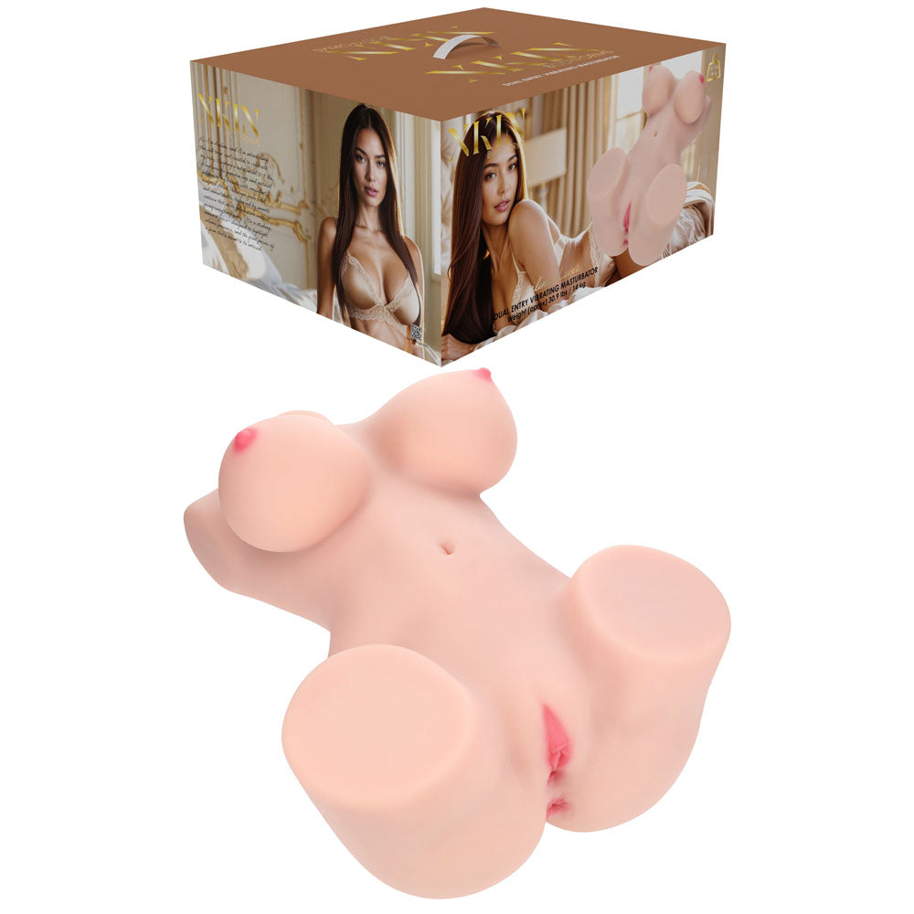 XKIN Aveline Luxe Lifelike Mini Torso Masturbator – 14 kg Masturbator Flesh > Sex Toys For Men > Masturbators > Vibrating