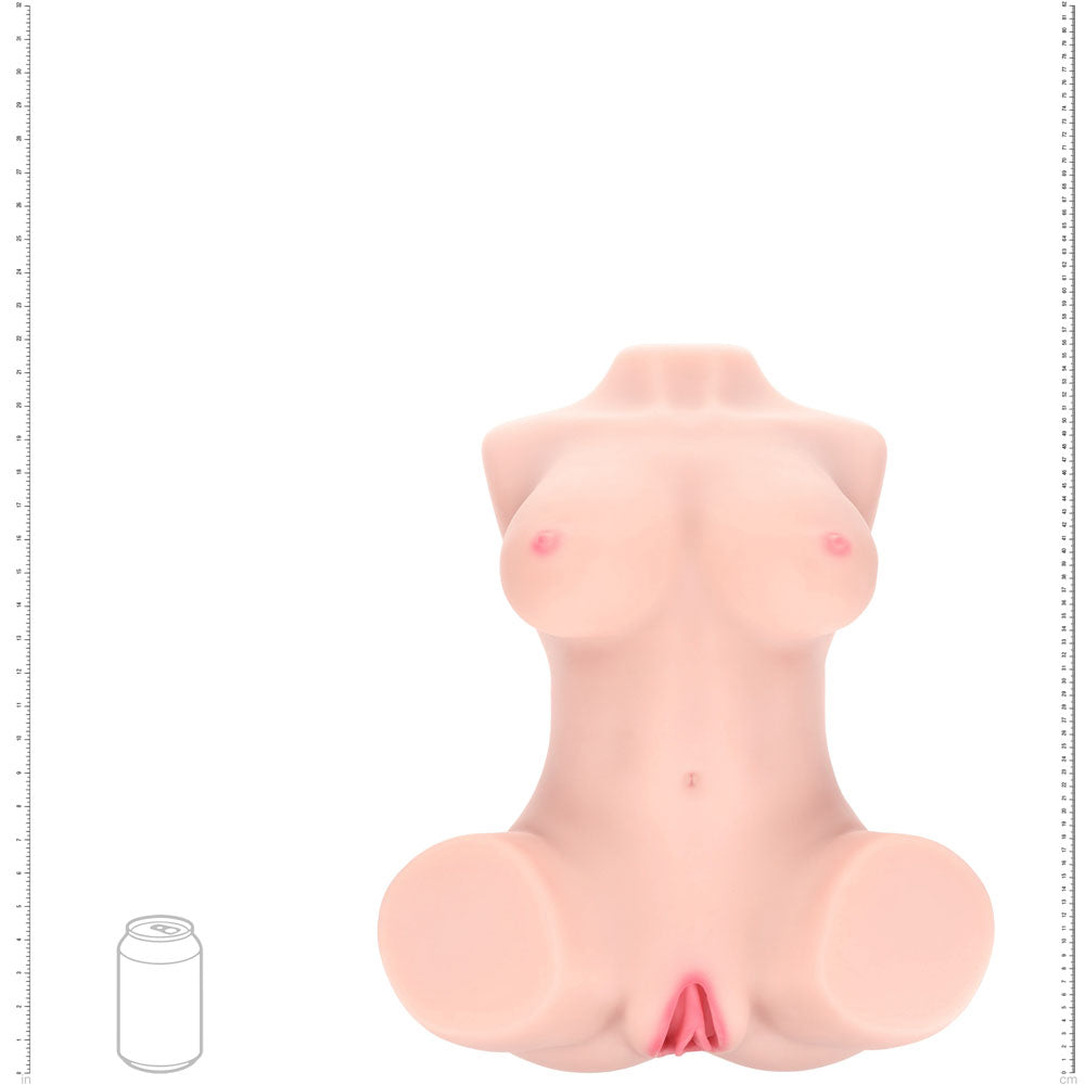 XKIN Ava Monroe Lifelike Torso Masturbator with Interchangeable Vagina Sleeves > Sex Toys For Men > Masturbators Premium