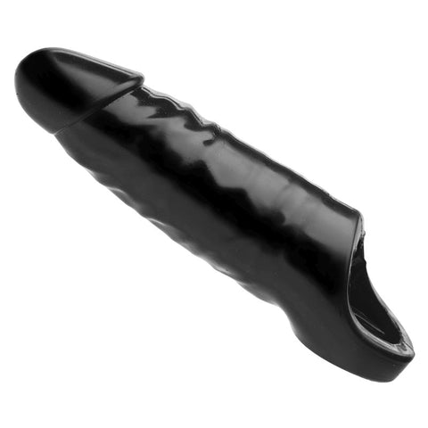 XL Black Mamba Cock Sheath 7 Inch Insertable SLEEVES