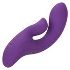 Stella Liquid Silicone Dual Pleaser Purple with 12 Vibration Functions and Rechargeable > Vibrators > Ladies > Rabbit