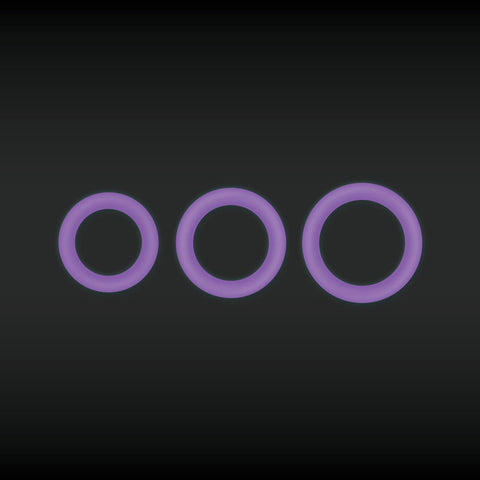 Firefly Halo (Purple) – Glow in the Dark 55 Mm Cock Ring Purple > Cock Ring > Single