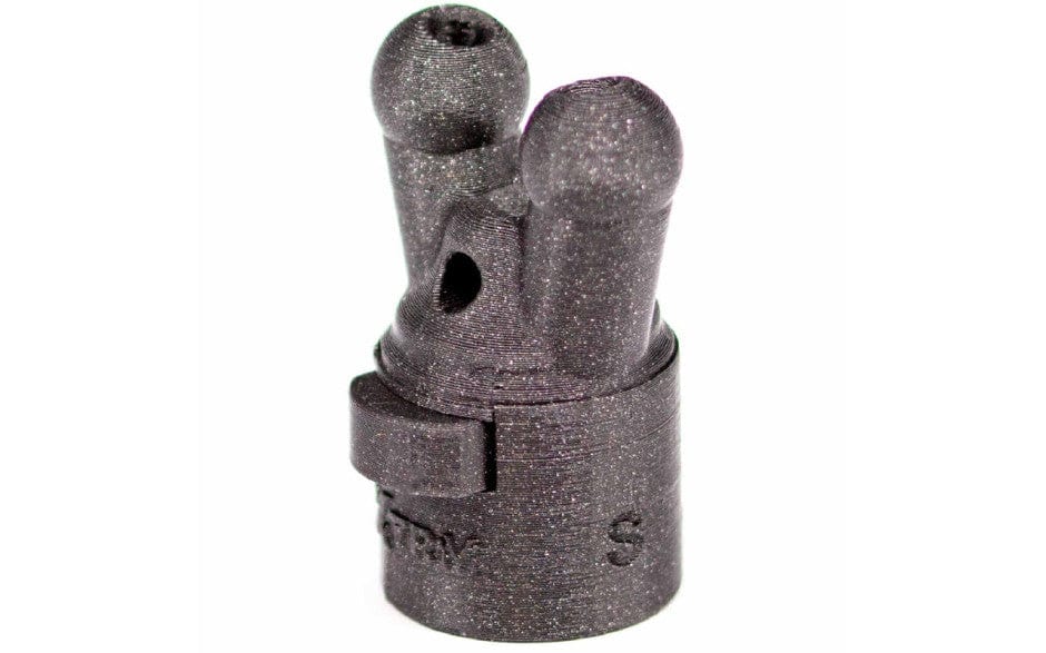 XTRM Sniffer Double Small Leakproof Adult Toy Black Sniffer Caps