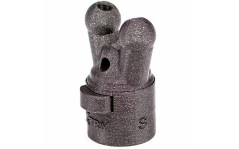 XTRM Sniffer Double Small Leakproof Adult Toy Black Sniffer Caps
