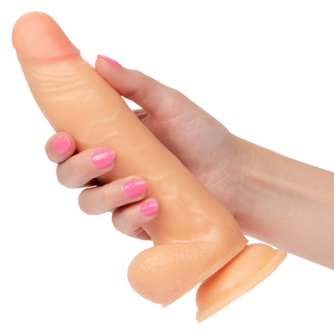 Working Stiff The Fireman Realistic Flesh Tone Flexible Toy with Suction Cup Base 8.5 Inches Dongs Realistic