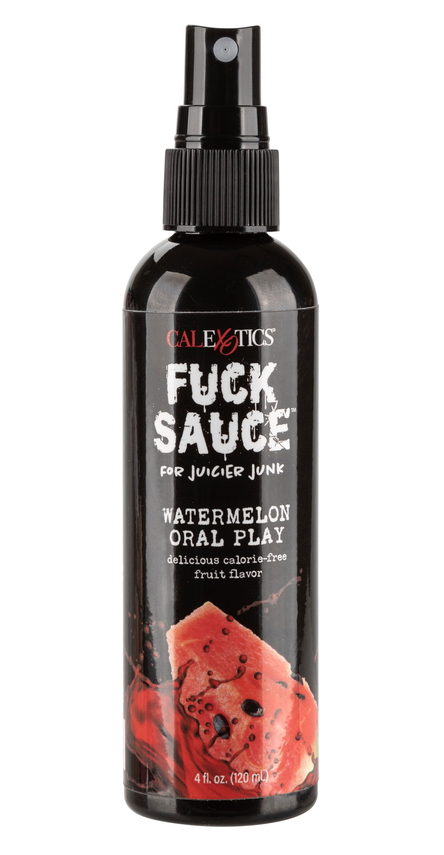 Fuck Sauce Watermelon Oral Play Spray 4 fl. oz CalExotics Water-Based Edible Flavor > Lube > Oral Gels & Sprays