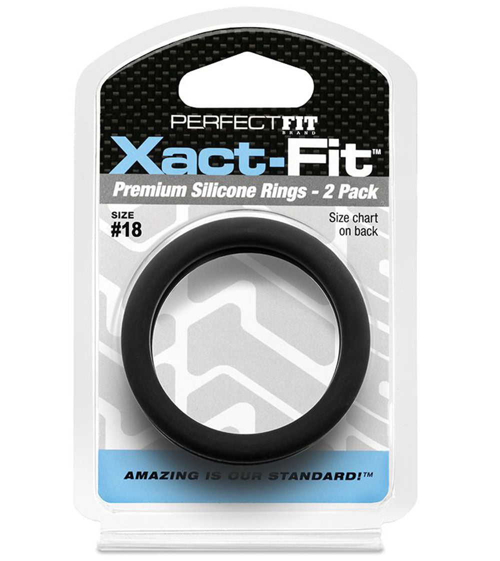 Xact-Fit Precision Fit Male Rings 2-Pack – Comfortable Stretch Cock Rings > Cock Ring > Sets Main image