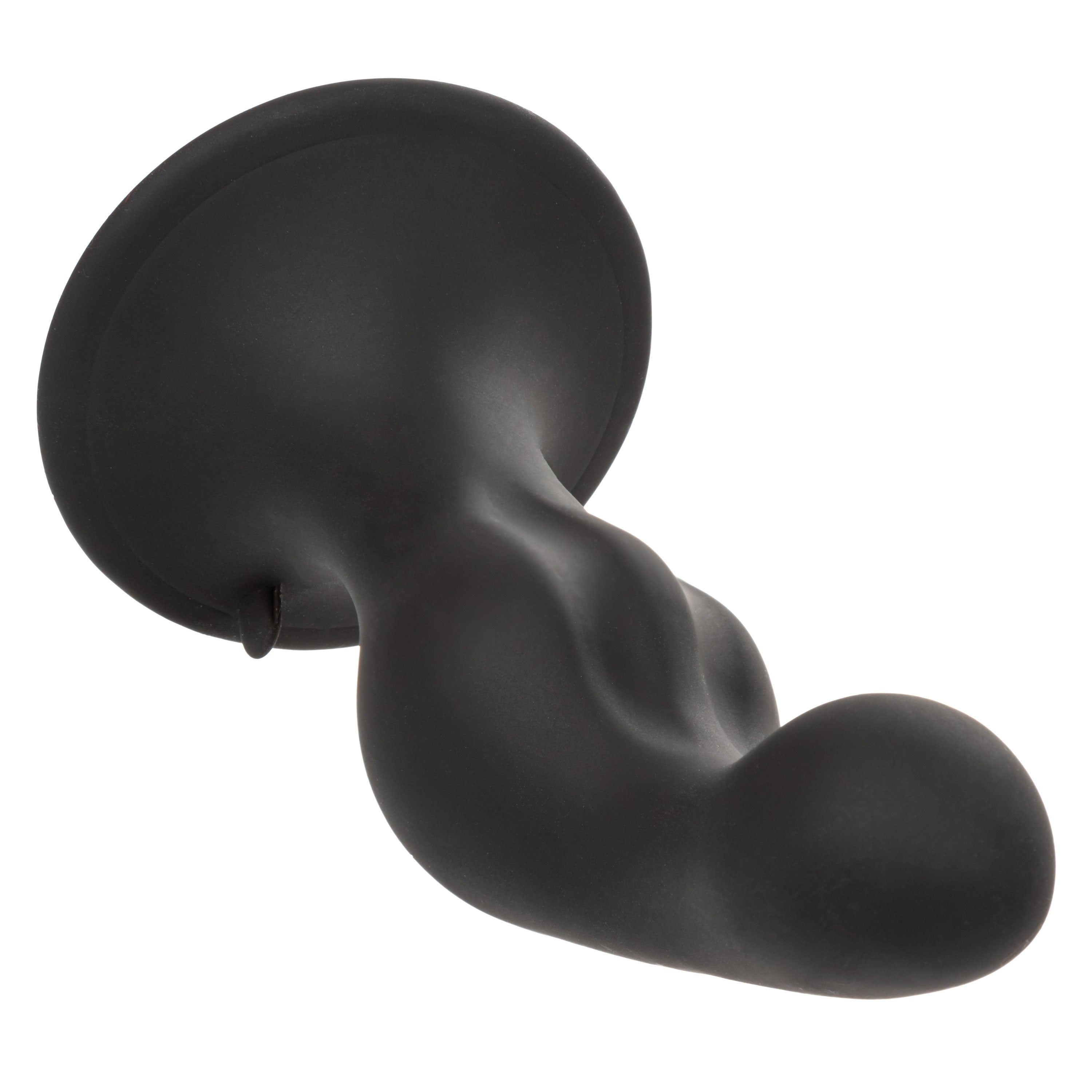 Silicone Anal Ripple Kit Set of 3 Black Graduated Curved Anal Plugs with Suction Cup Base > Anal Range > Butt Plug Kits