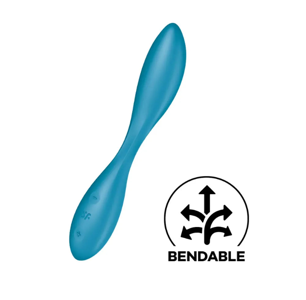 Satisfyer G-Spot Flex 1 Bendable Multi Vibrator Waterproof with 12 Vibration Modes > Sex Toys For Ladies > G-Spot Vibrators