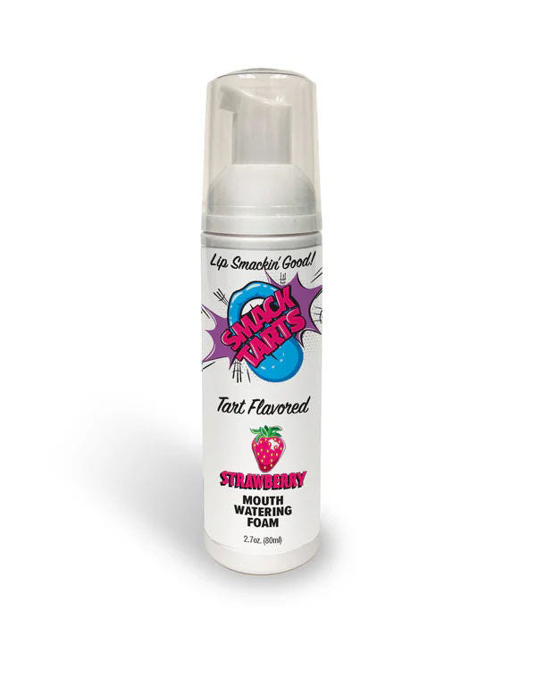 Smack Tarts Mouthwatering Foam (Sour Strawberry) – Flavored Oral Spray 2.7oz > Lube > Oral Gels & Sprays
