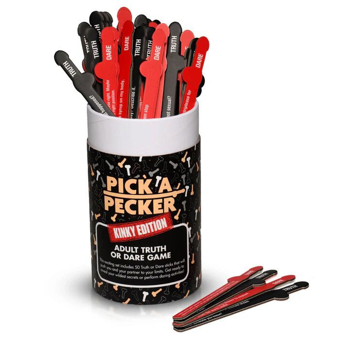 Pick a Pecker Kinky Edition Truth or Dare Adult Game Cards > Novelties > Bachelor & Bachelorette Items