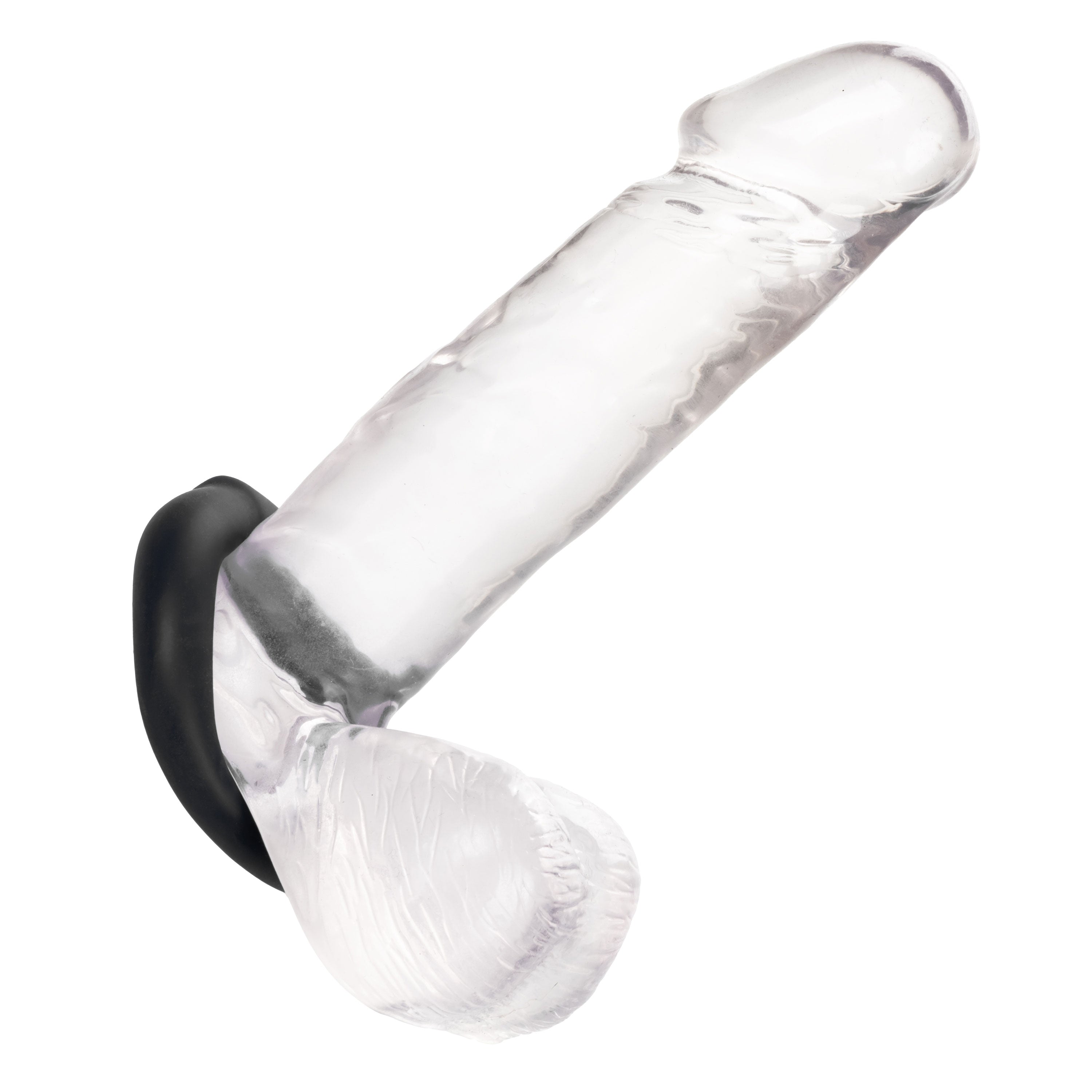 Alpha Liquid Silicone Optimum Ring Ultra Stretchy Black Size Medium > Cock Ring > Single