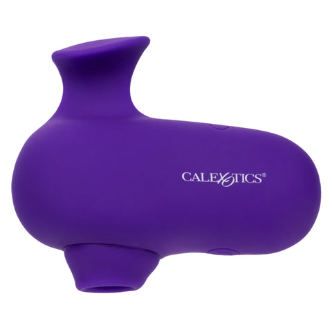 Neon Vibes The Kissing Vibe Purple Silicone Handheld Massager with 10 Functions and Rechargeable > Vibrators > Finger Vibrators