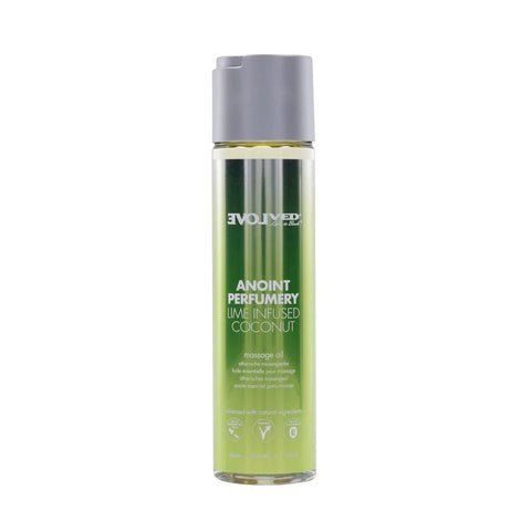 Evolved Anoint Perfumery (Lime Infused Coconut) – 120ml Massage Oil > Essentials > Massage Oil