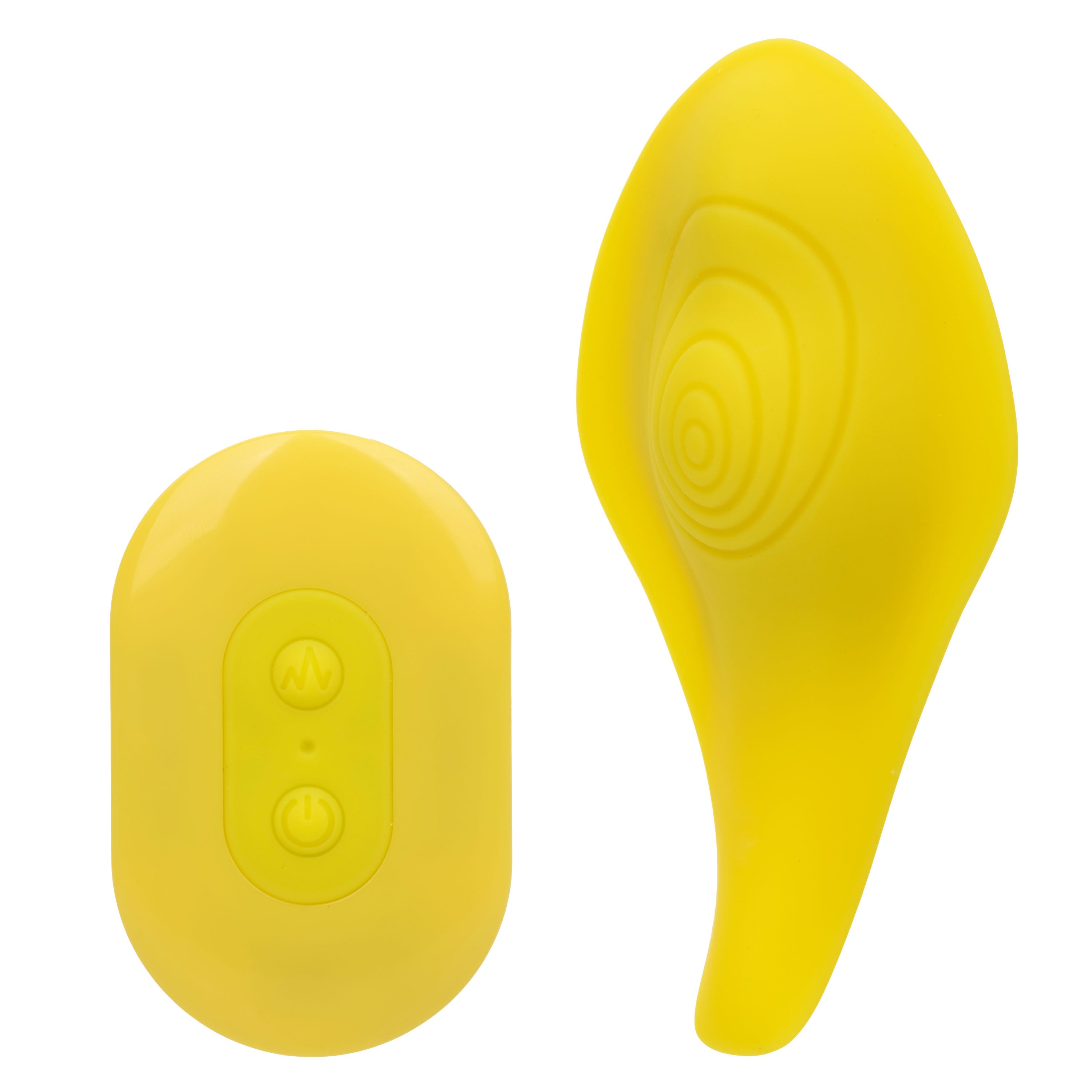 Neon Vibes The Secret Vibe Remote Controlled Yellow Silicone Vibrator > Vibrators > Finger Vibrators